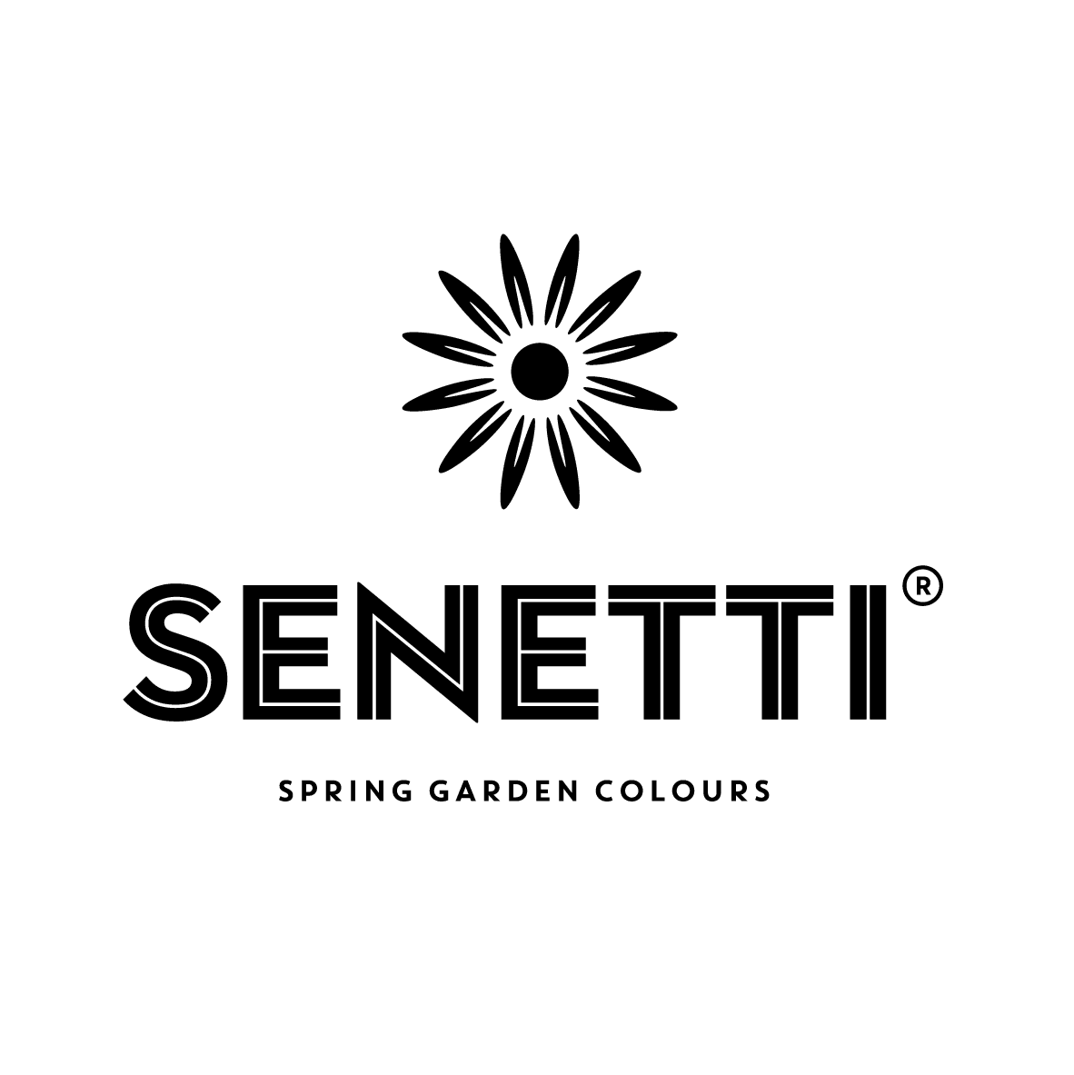 Senetti logo black