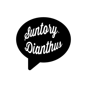 Suntory Dianthus logo black